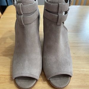 Sole society carisse block heels tan - brand new - size 9